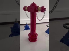 BS750 Hidrante de incêndio vertical para proteção contra incêndio Pintado vermelho PN16 Pressão Certificado ISO9001