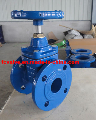 Electric Actuator Soft Seat Gate Valve for Flanged Connection and -20C-120C Operation